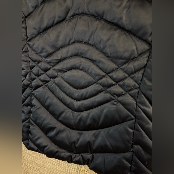 The North Face 550 Gilet Goose Down Puffer Vest Black Quilted Women Small - Picture 7 of 12